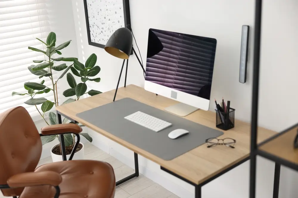 bureau éclairage